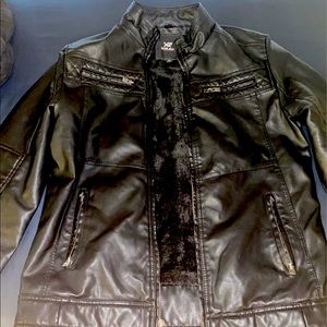 Black Leather Jacket.